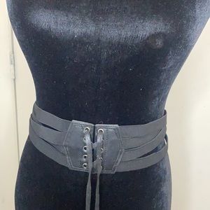 Elastic waist belt
